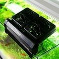 thumbnail image 3 of Ventilador de Enfriamiento para Acuarios, Ajustable con 2 Cabezales, Ideal para Tanques de Agua Dulce y Salada, Montaje Fácil hasta 12mm, Negro., 3 of 7