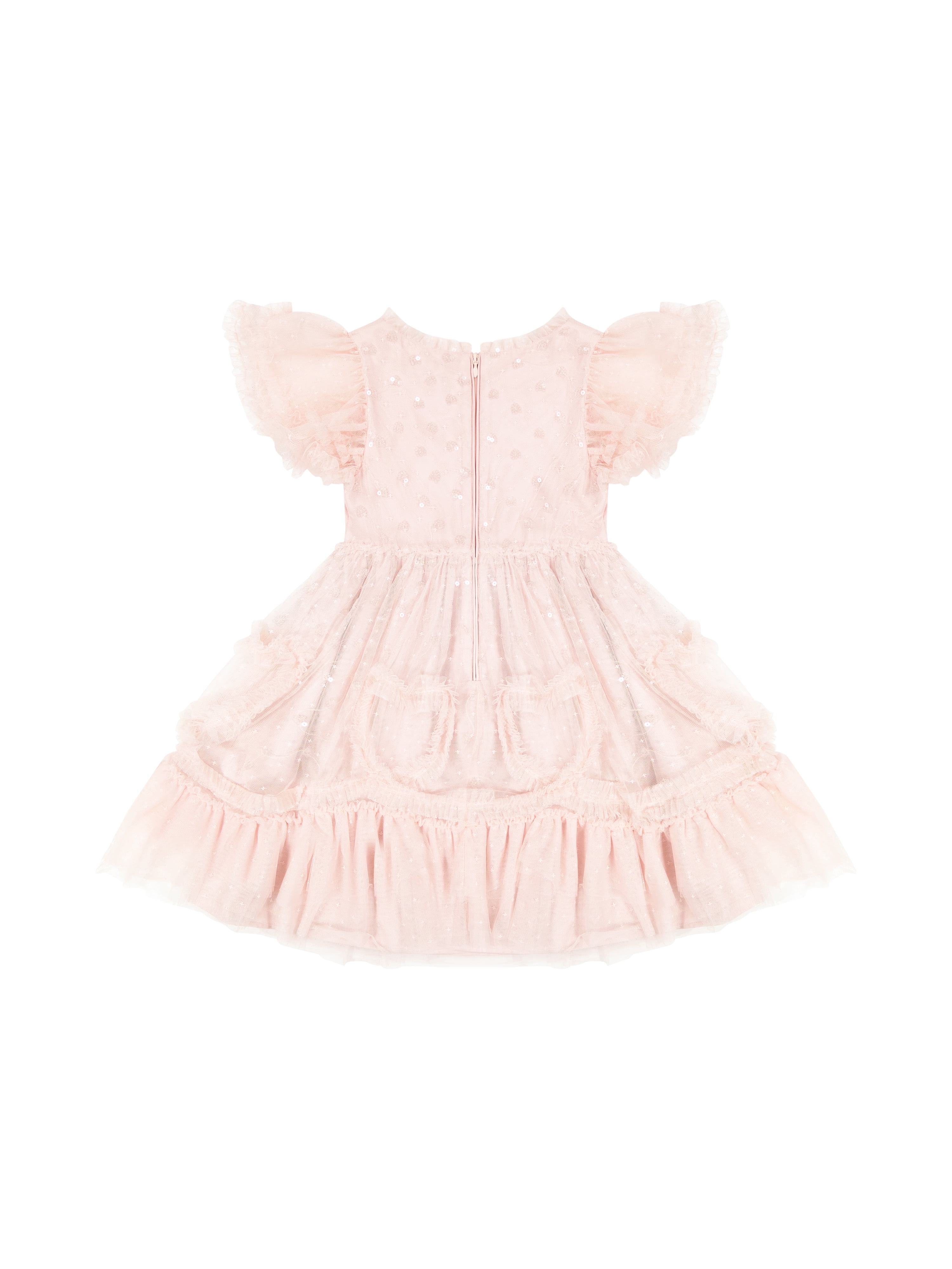 Kensie Girl Sequin Mesh Short Sleeve Dress, Sizes 4-16