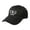 Hat 46#Black, variant on Father's Day Unisex Embroidered Baseball Visor Cap Classic Structured Adjustable Strap Trendy Sun Hat Summer Outdoor
