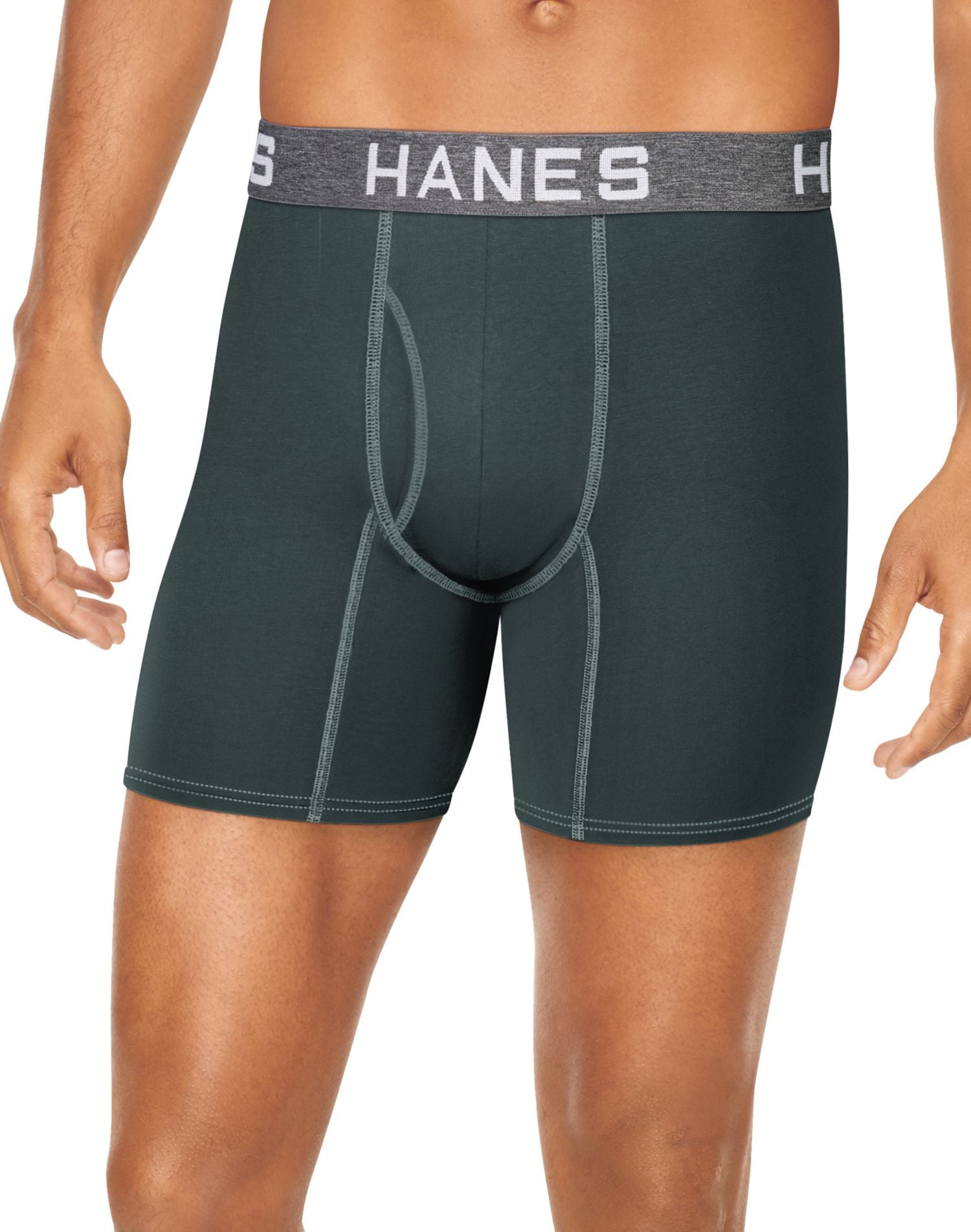 8-Pack Hanes Ultimate Men's Ultra Lightweight Breathable Mesh Boxer Briefs 