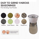 thumbnail image 3 of Home Kitchen Color Manual Pepper Grinder-1PCS Blanco + 1PCS Rosa Adepaton CPB-US-YYM477-7, 3 of 5