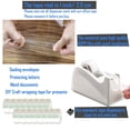 thumbnail image 3 of 12-Pack Clear Tape Refill Rolls, 3/4 Inch x 1000 Inches, 1 Inch Core, Transparent Adhesive Tape for Dispenser, Office, Home, Shipping, Packaging, Crafts, Invisible, Strong Hold, Multipurpose, 3 of 7