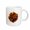 White, variant on 3drose, Bonfire Night Treacle Toffee Vector Art, 15oz Two-tone Red Mug