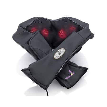 Body Back Buddy Massage - Shiatsu Massager Kneading Massage Therapy for Back, Neck and Shoulder Pain Relieves Sore Muscles Total Body Relaxation