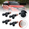 thumbnail image 3 of 4 Pcs Injecteur de Carburant 16450-R2E-L01 Compatible avec Honda Civic 2012-2015 Compatible avec HRV 16-20 1.8L, 3 of 15