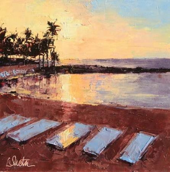 The Beach At Sunris