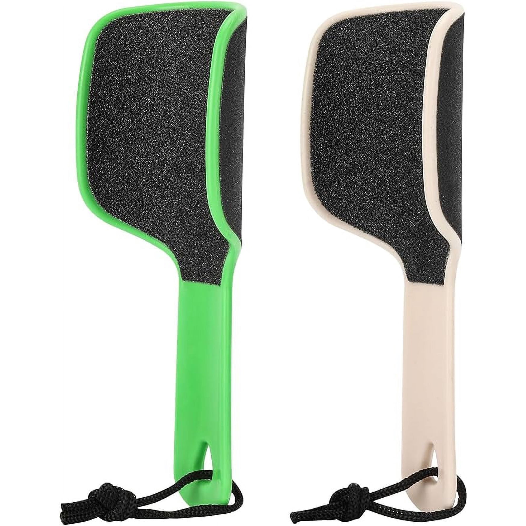 2 Pcs Curved Foot File Callus Remover for Feet, Double Sided Heel File Scraper Foot Scrubber Dead Skin Remover