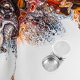 thumbnail image 1 of ADDHAT Oil Painting Paint Cup De Acero Inoxidable Con Tapa Para Evitar Evaporación De Solventes, 1 of 7