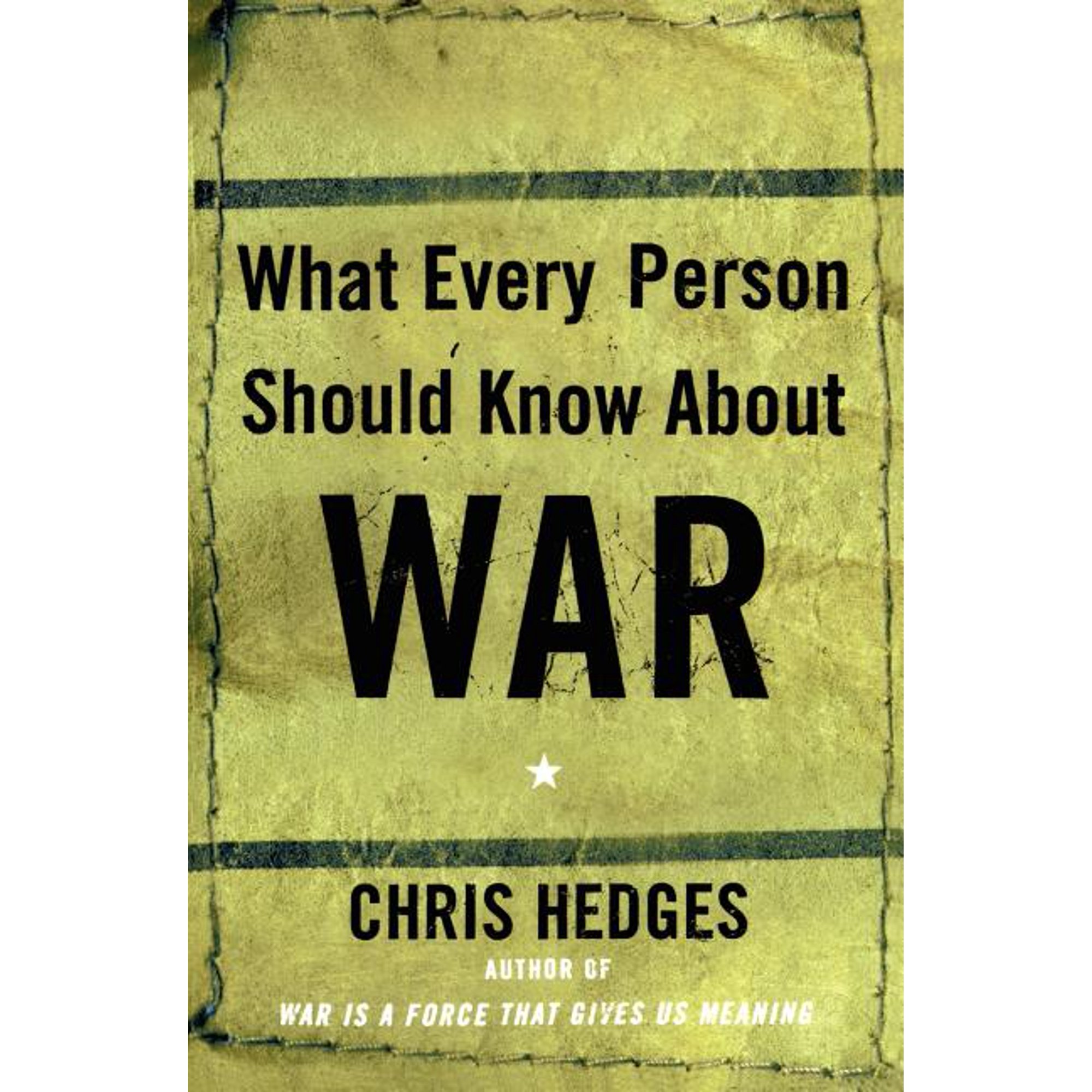 What Every Person Should Know about War (Paperback)