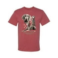 thumbnail image 2 of If It's Not a Weimaraner It's Just a Dog Gift | Mens Dog Lover Graphic T-Shirt, Vintage Heather Red, X-Large, 2 of 3