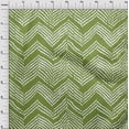 thumbnail image 4 of oneOone Silk Tabby Light Green Fabric Geometric Dress Material Fabric Print Fabric By The Yard 42 Inch Wide, 4 of 4