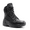 BLACK, variant on Men's Military Tactical Work Boots Side Zipper Leather Motorcycle Combat Shoes