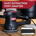 Hyper Tough 2.5 Amp Corded 5 inch Orbital Sander with Dust Bag, Vacuum
