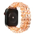thumbnail image 3 of Natural Beaded Bracelet Compatible with Apple Watch Band 38mm 40mm 41mm, Natural Stone Beaded Elastic Stretchy Replacement Band for iWatch Ultra SE Series 10 9 8 7 6 5 4 3 2 1, 3 of 3