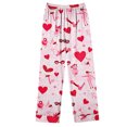 thumbnail image 5 of Valentines Day Gifts Iyufng Valentine's Day Pajama Sets for Women Plus Size,Casual Loose Valentines Love Heart Printed Long Pants Womens Long Sleeve Turndown Collar Sleepwear Sets S-XXXL, 5 of 5