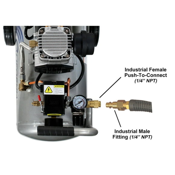 California Air Tools 4710W Compresseur d'Air Silencieux