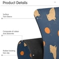 thumbnail image 4 of Yayeee Faucet Mat for Kitchen Sink 14.7" Diatomite Long Splash Guard Pad, Blue Capybaras, 4 of 7
