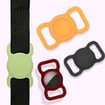 thumbnail image 4 of Greeniant Funda protectora de silicona para mascotas, buscador de GPS, y gato, lazo para Airtags para Locator Tracker, Suministros para perros polvo luminoso Greeniant PT000451-13B, 4 of 6