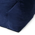 thumbnail image 5 of GDF Studio Calef Modern Velveteen 2 Seater Oversized Bean Bag Chair with Armrests, Royal Blue, 5 of 7