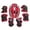 Red, variant on LHWEN Child and Knee Pad Set 3-9 Years Protective Gear for Boys and Girls Ideal for Cycling Skateboarding Biking Adjustable Strap High-Density Foam Comfortable Fit Blue Color Impact Resistance
