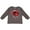 Charcoal, variant on Boxing Champion Boys or Girls Long Sleeve Toddler T-Shirt