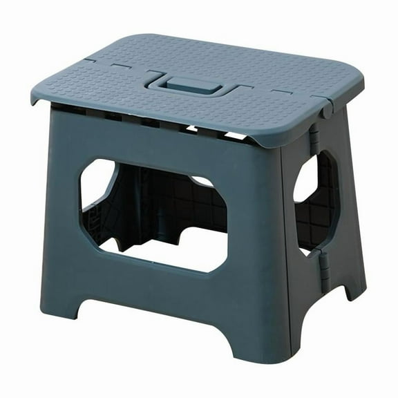 yilyih Folding Step Stool Step Stool Plastic Foldable Step Stools Non-Slip Surface with Carry Handle Collapsible Stool for Camping Hiking Fishing Bbq Foldable Step Stool Stool