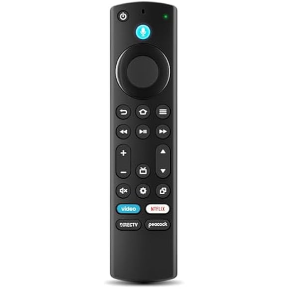 ccwmincc Replacement Remote for Fire Smart TV, Compatible with Insignia Toshiba TCL Hisense Fire Smart TV, Simple Setup, Voice Control, 1-Year Warranty - Not for Roku OS