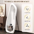 thumbnail image 6 of MIIFUNY Full Length Mirror with Lights, 63"x23.6" RGB Body Dressing Floor Mirrors for Bedroom, White, 6 of 8