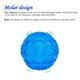 thumbnail image 3 of Pelota masticable para perros, con sonido, flotante e indestructible, de goma (azul)., 3 of 5