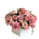 thumbnail image 2 of Ramo de simulación de rosa de hibisco, hortensia retro europea, peonía, rosa, decoración para el hogar, boda, flor artificial de seda falsa, 2 of 6