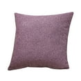 thumbnail image 4 of 20x20 Inch Solid Color Throw Pillow Covers Square Decorative Polyester Cushion Cases for Sofa Couch Bed Chair Living Room Bedroom Farmhouse Rustic Home Decor, 4 of 4