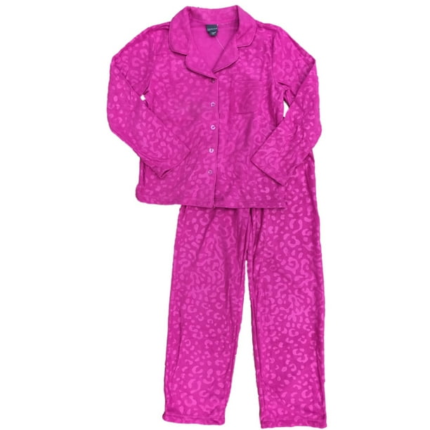 Covington - Womens Magenta Cheetah Pajamas Pink Leopard Animal Print ...