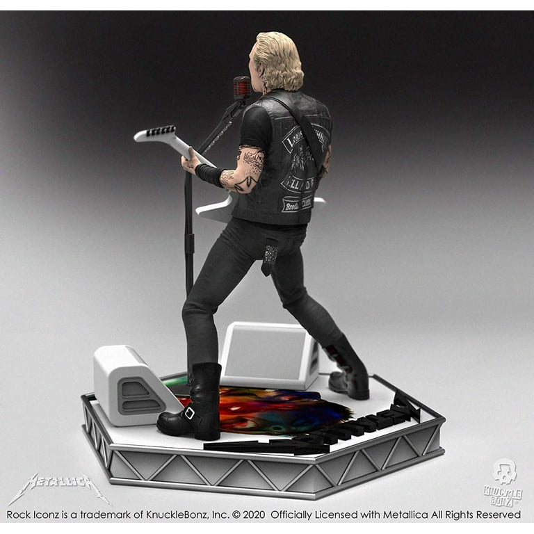 Knucklebonz Rock Iconz Metallica James Hetfield Statue - Walmart.com