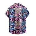 thumbnail image 3 of Fankiway Chemise Hawaïenne à Col Rabattu pour Hommes, Impression Non Positionnée, Chemise de Plage Décontractée et Confortable, Manches Courtes, Chemise/blouse, Chemises à Col Rabattu pour Hommes, 3 of 3