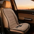 thumbnail image 5 of 12V Heated Seat Cover with Surface, Universal Car Seat Warmer for Front Seats with 3 Heat Settings, Fast Warming Cushion for Cars, Trucks and SUVs During Winter Months, 5 of 5