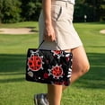 thumbnail image 3 of Uorisanigo Daisy Ladybug Golf Cart Seat Covers with 4 Front Pockets, Universal Golf Cart Seat Towel Blanket Accessories Gift for Men Women Golfer, Fits 2 Seat Golf Cart, Easy to Install, 3 of 7