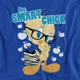 thumbnail image 2 of Looney Tunes One Smart Chick Women's T Shirt, Royal, 2X-Large, 2 of 6