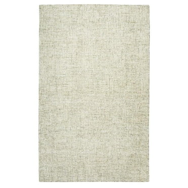 Alora Decor London 3' x 5' Tweed Beige/Gray/Rust/Blue Hand-Tufted Area Rug
