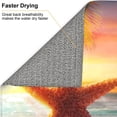 thumbnail image 6 of Honeii Starfish Sunset Sea Beach for Dish Drying Mat for Kitchen Counter, Non-slip Rubber Backed, Hide Stain Kitchen Super Absorbent Draining Mat, Dish Rack Pad, 6 of 8