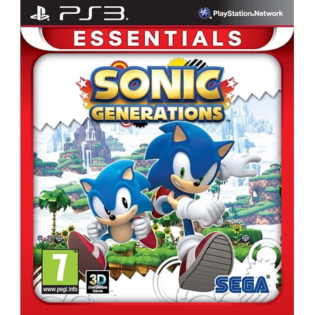 Sonic Generations (Playstation 3 PS3) Two Sonics - Two ways to play