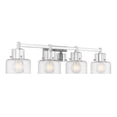 thumbnail image 3 of Dover 4-Light Bathroom Vanity Light in Chrome, 3 of 6