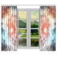thumbnail image 2 of CADecor Cosmic Clouds Of Mist Window Curtain Window Treatments Kitchen Curtains 26x39 inches, 2 Pieces, 2 of 3