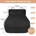 thumbnail image 4 of F-color SUV Cargo Liner para perros – Forro impermeable para carga de mascotas, cómodo protector de parachoques para perro, a prueba de arañazos, antideslizante, ajuste universal, SUV, sedanes, malete, 4 of 5