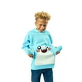 thumbnail image 2 of LankyBox Thicc Shark Long Sleeve Boy's Blue Cosplay Hoodie-8, 2 of 8