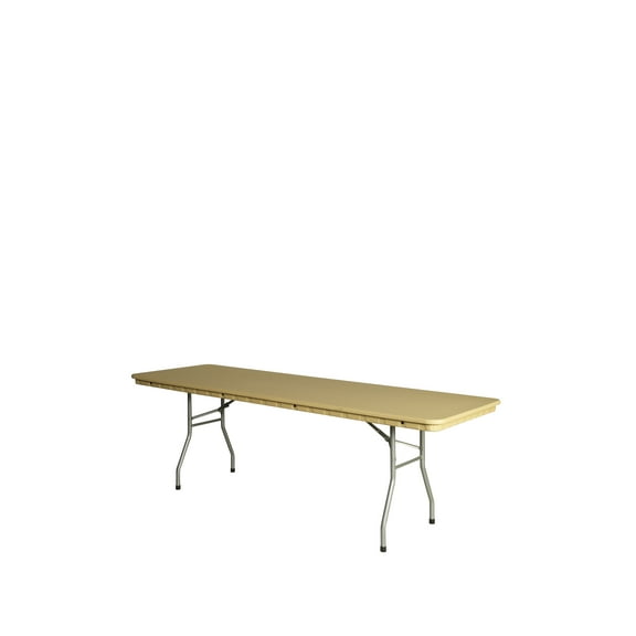 Rhino Banquet Table - 8' x 30" Resin - Tan
