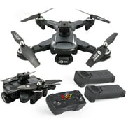 The Bigly Brothers Drone Mark V Extremis 4k avec caméra, évitement d'obstacles à 360 degrés, moteurs sans balais, 2 piles incluses, moins de 249 grammes, AUCUN ASSEMBLAGE REQUIS Prêt à voler!