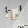 thumbnail image 4 of Towel Rack Suction Cup, Wall Mounted Towel Holder, Punch-free Bathroom Shelf, Waterproof, Durable, Modern Design, for Home Bathroom Use, Space-Saving, Easy Installation, Bathroom Organizer, UKHBMC, 4 of 9