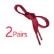 thumbnail image 3 of Cordones planos de cinta para zapatillas de deporte, cordones para mujer, decoraci?n DIY Vino rojo 140cm/55.1" Unique Bargains Cordones, 3 of 6