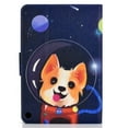 thumbnail image 4 of Allytech Folio Case for All-New Kindle Fire HD 8 Plus Tablet (10th Generation, 2020 Release), Slim Folding PU Leather Stand Cover with Auto Wake/Sleep Fit Fire HD 8 Plus & HD 8 2020, Space Dog, 4 of 13