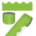 thumbnail image 2 of Carson Dellosa Education Lime Rolled Scalloped Border, 65 Feet Per Roll, Pack of 3, 2 of 6